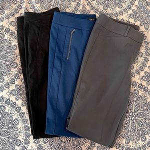 SET OF 3 PAIRS Loft Marisa Skinny (2) & Marisa pant (1) in size 12T.